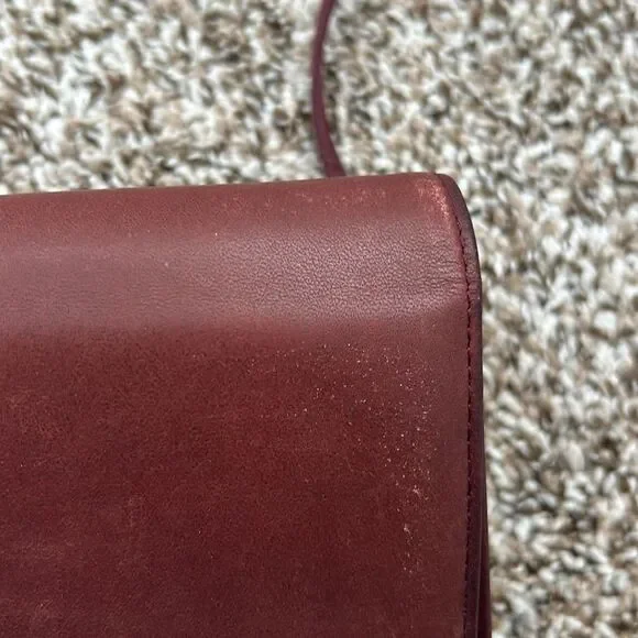 Vintage Buxton Cowhide Crossbody Wallet Purse - Picture 7 of 13